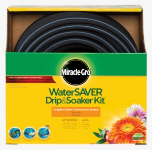 Miracle-gro® Water Saver Drip & Soaker™ Kit - Miracle Gro #728649