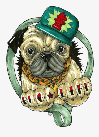 Pug Life Png Pic - Pug Life Png #729927