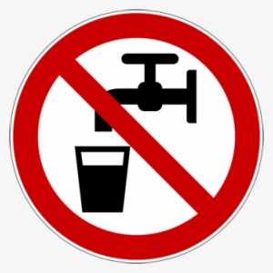 Bacteriostatic Water Is Not Used For Drinking Or Use - Not Drinking Water Png #729966