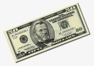 50 Dollar Bill Png - 50 Us Dollar #729992