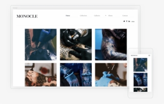 Monocle Theme For Tattoo Artists #7200166 Monocle Theme For Tattoo Artists #7200166