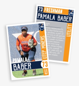Utep Softball Player Card #7200604