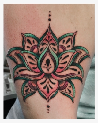 Rebeka Maine Tattoo Artist Lotus Paisley #7201815