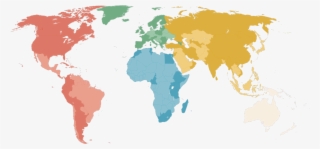 Blank World Map Png Download #7202372