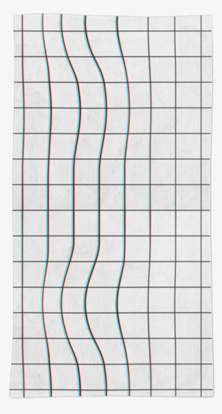 Toalha Square Glitch Pattern De Tobias Fonsecana #7203173