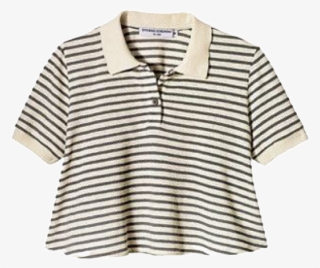 Crop Top De Rayas, Camisa De Cosecha, Camisas Blancas, #7203566