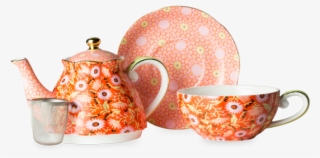 H210zz161 Nouveau Boho Peach Tea For One P2 #7206025