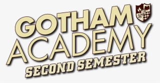 Gotham Academy Second Semester Logo #7207530 Gotham Academy Second Semester Logo #7207530