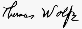 Thomas Wolfe Signature #7211589