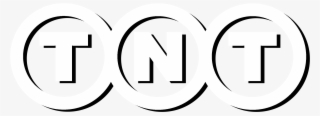Tnt Logo Black And White #7213687