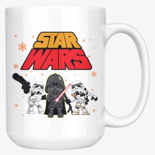 Star Wars Darth Vader And Storm Trooper Chibi Mug #7213879