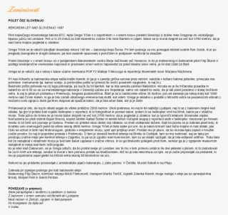 Zanimivosti Polet Čez Slovenijo Rekordni Let Nad Slovenijo #7214894