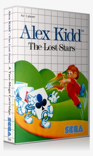 Alex Kidd The Lost Stars Au Sega Master System Replacement #7215101