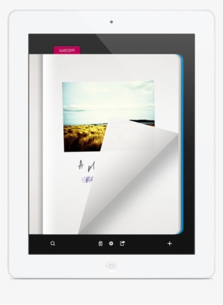 Paired With The Bamboo Stylus, It Turns Your Ipad Into #7218066