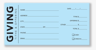 Church Offering Envelopes #7219362