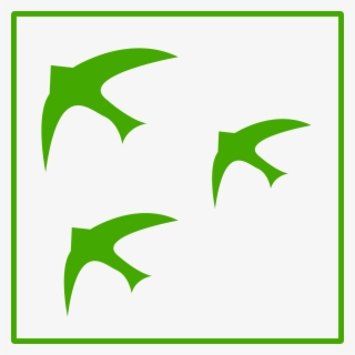 This Free Icons Png Design Of Eco Green Birds Icon #7221022