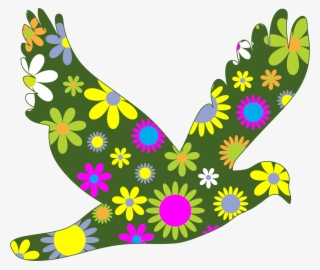 This Free Icons Png Design Of Retro Floral Bird #7221475
