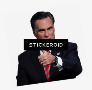 Mitt Romney Thumbs Up Politic #7222368