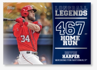 2018 Topps Baseball Series 2 Bryce Harper Longball #7224030