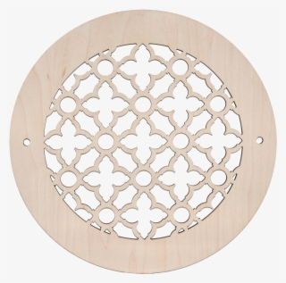 Wood Round Vent Cover #7225028