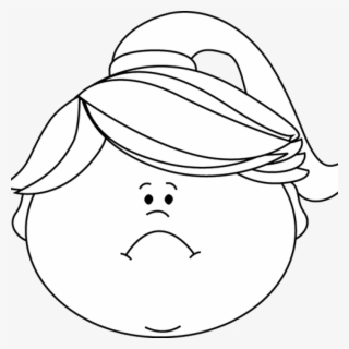 Angry Emoji Clipart Black And White #7228975