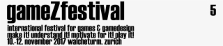 Gamezfestival Is Back For Its Fifth Edition With Three #7231134