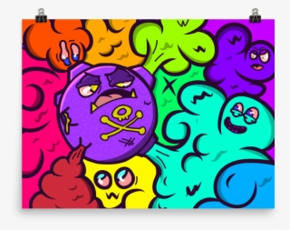 'cloudy Day With Koffing' Poster #7233435