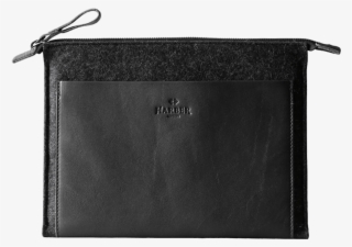 Folio Macbook Leather & Felt Sleeve Sleeve Harber London #7233584