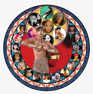 Rihanna Kingdom Hearts Stain Glass #7234429