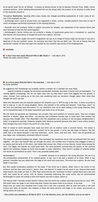 In His Earlier Book The Art Of Wonder A History Of #7234917