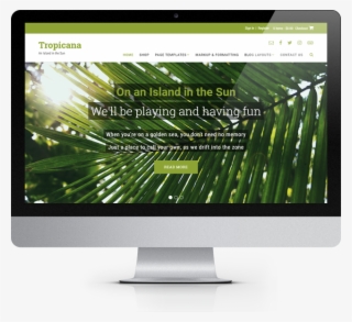 Tropicana Wordpress Theme #7236136