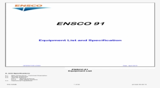 Ensco 91 Ensco #7236776