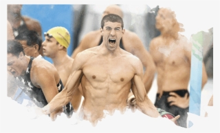10 Michael Phelps Tras La Victoria De Su Equipo En #7237228