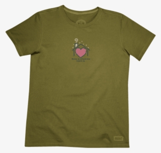 Women's Home Is Where The Heart Is Crusher Tee #7238635