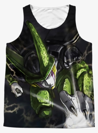 Super Saiyan Perfect Cell 1 Sided 3d Tank Top T Shirt #7239058
