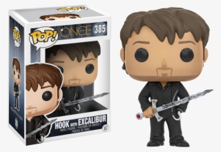 Pop Figure Once Upon A Time Hook W/excalibur Vaulted #7240028