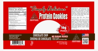 Simply Delicious No Added Sugar Protein Cookies With #7241723