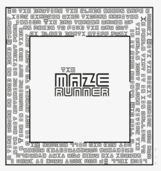 Cover Art For The Maze Runner #7242334