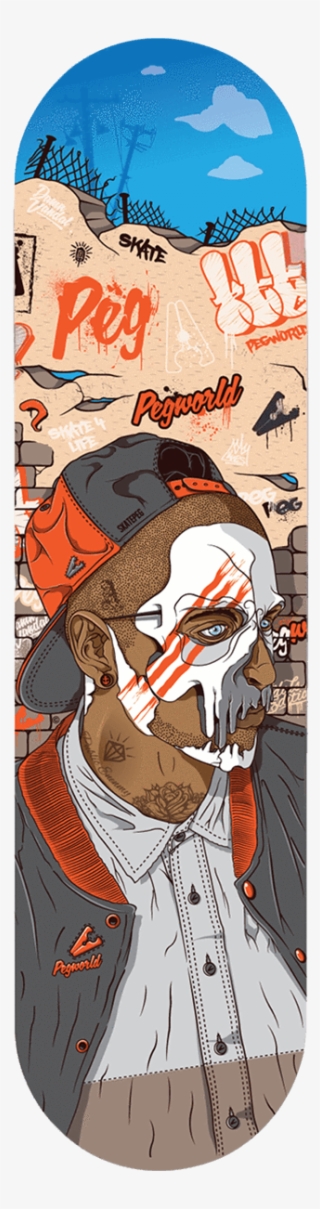 Peg Skateboard Deck #7244354