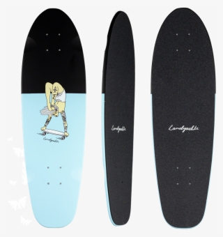 2018 Landyachtz Dinghy Handstand Mini Longboard Skateboard #7244957