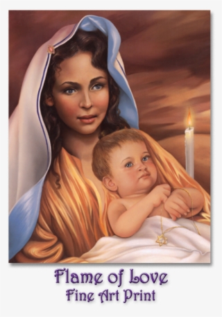 Mother Mary With Jeshua ~ Artwork By Glenda Green #7245185
