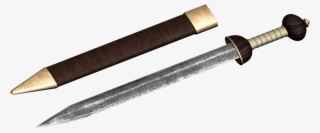 A Modern Reproduction Of The Roman Gladius, The Short #7246009
