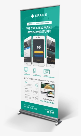 Design Agency Studio Services Roll Up Banner On Behance #7247603