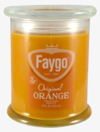 Faygo Orange Soy Wax Candle Heart Of Michigan #7249329