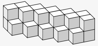 Point Angle Necker Cube Line Art #7251842