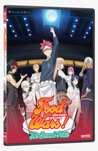 Food Wars The Second Plate Complete Collection Dvd #7251973