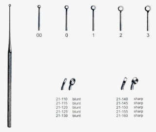 Buck Ear Curette, Angular, 6 1/2" , Blunt, #7254771