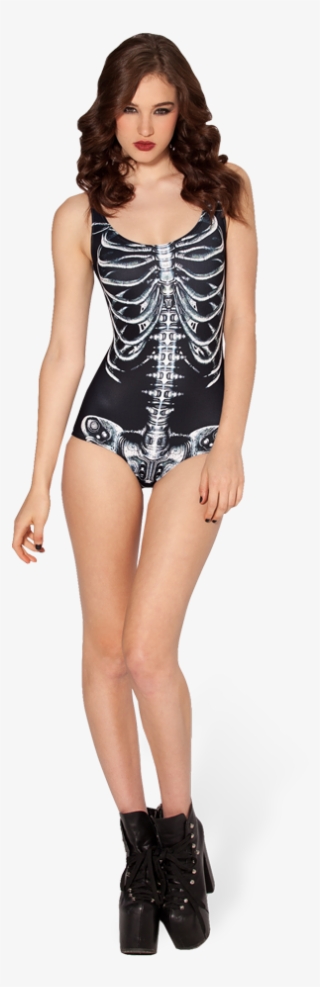 Mechanical Ribs Black Swim // Black Milk Clothing #7256344