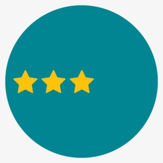 Three Of Five Stars Icon #7256661