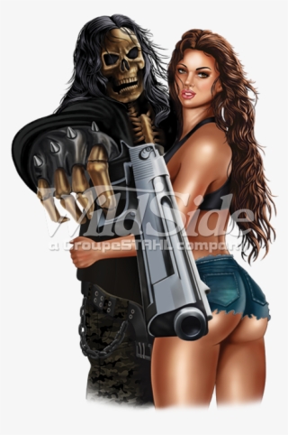 Death & Babe With Gun #7257690